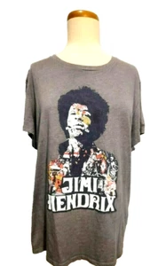 Vintage Jimi Hendrix T-shirt from Collectabilitees Sz 2X - Great Graphics! 50/50 - Picture 1 of 9