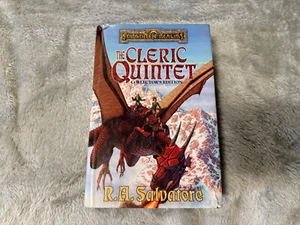FORGOTTEN REALMS THE CLERIC QUINTET COLLECTOR'S EDITION HARDCOVER BOOK SALVATORE - Picture 1 of 14