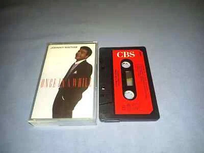 JOHNNY MATHIS ONCE IN A WHILE CASSETTE TAPE ALBUM - Image 1 of 2