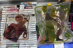 Shrek The Third McDonalds Happy Meal Toys NEW Shrek & Gingy Gingerbread Lot Of 2 - Picture 1 of 5