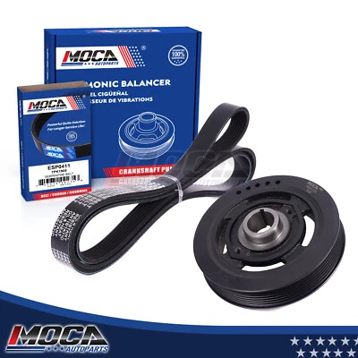 Cinturón serpentino equilibrador armónico para Scion xB y Toyota Camry Corolla Matrix RAV Foto 1 de 4