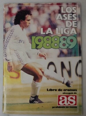 Álbum de cromos ''Los ases de liga 88-89'' (1988-1989) - Fútbol - Real Madrid - Imagen 1 de 4