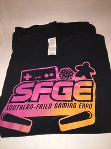Southern-fried SFGE Gaming Expo schwarzes Kurzarm T-Shirt Gr. XL - Bild 1 von 3