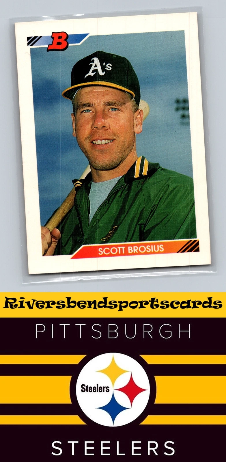 1992 Bowman #527 Scott Brosius