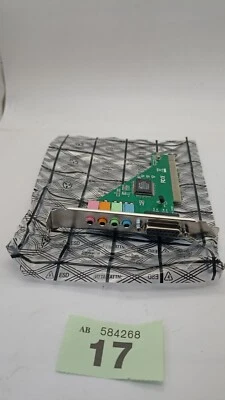 PCI Sound Card 4.1 and 5.1 Channel Theatre. Windows Compatible Direct Sound 3D - Image 1 of 4