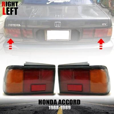 Par de luces traseras derecha izquierda para Honda Accord CA 1988-1989 EX DX sedán Foto 1 de 4