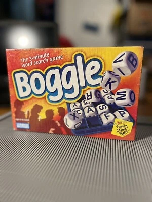 Boggle 3 Minute Word Search Family Game Parker Bros Sealed NEW - Image 1 of 2