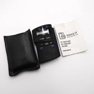 Grabadora de voz digital Voice It VX3400 con bolsa y manual probada buena - Imagen 1 de 5