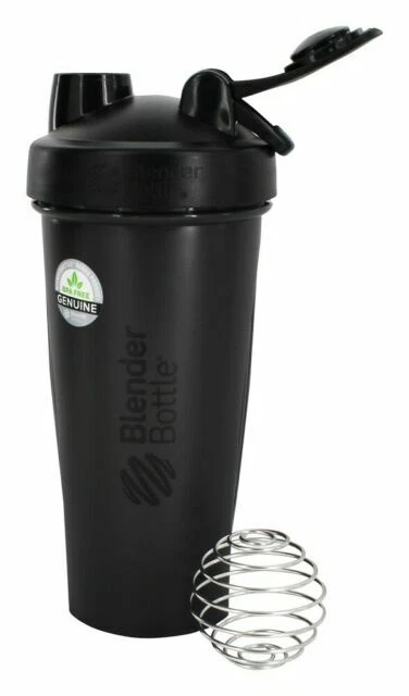 BlenderBottle Classic Shaker Bottle, 28oz - Black