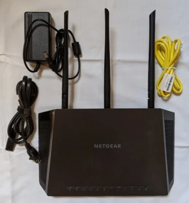 NetGear Nighthawk R7000 AC1900 DD-WRT Gigabit VPN OpenVPN Wireless WIFI Router - Image 1 of 3