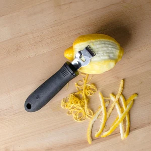 VENDEDOR DE ESTADOS UNIDOS LÍNEA LIMÓN ZESTER/PEELER NARANJA 6" ENVÍO GRATUITO SOLO EN EE. UU. - Imagen 1 de 1