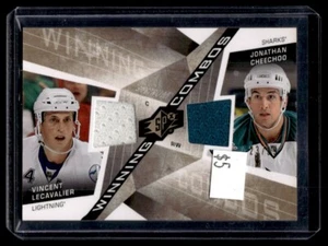 2008-09 SPx Winning Combos Dual Jerseys Gold Lecavalier - Cheechoo /99 #WC-LC - Picture 1 of 2