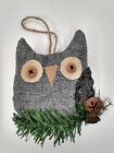 Rustic Owl Ornament Hand Made Christmas or year around Decor