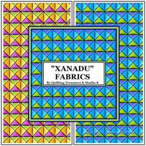 QT STUDIO 8 "XANADU" 24295B, 24295S KARO STOFFE (AUSWAHL) - Bild 1 von 3
