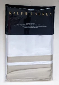 Ralph Lauren Standard Sham Bowery Vintage Silver 20 x 28 - Picture 1 of 4