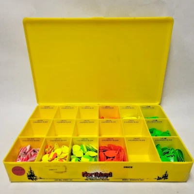 12 x #1 Northland Tackle Colorado cuchillas giratorias plataforma de cebo vivo Beatle parte giratoria Foto 1 de 4