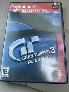 Gran Turismo 3 A-spec -PS2 - Complete CIB - Tested w/ 8 gb Memory card - Picture 1 of 5
