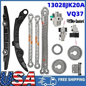 Engine Timing Chain Kit 13028JK20A For Infiniti Nissan 370Z QX70 G37 M37 VQ37VHR - Picture 1 of 6