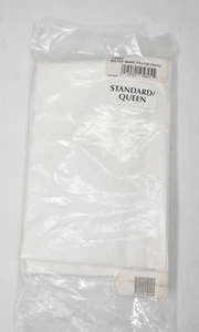 Pacific Coast Feather Basic Pillow Protector White Standard/Queen Size Bedding - Picture 1 of 4