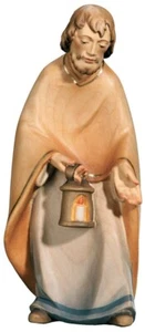 Figura De Belén Colección Leonardo San José H 12 Cm Figura De Madera De Arce - Imagen 1 de 5