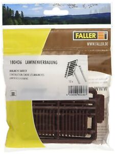 Faller 180436 Avalanche Barrier 10/Scenery and Accessories