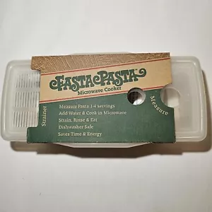 The Original FASTA PASTA - Microwave Pasta Cooker - No Mess Sticking or Waiting - Picture 1 of 3