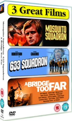 Mosquito Squadron/633 Squadron/A Bridge Too Far DVD (2007) Suzanne Neve, - Image 1 of 2