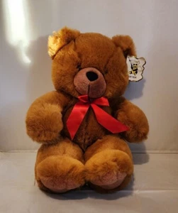 Vintage Joy Toy Teddy Bear 20" W/ Tags Plush Stuffed Animal Plushie - Picture 1 of 5