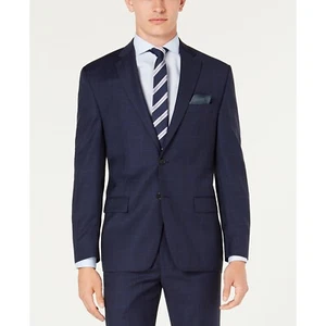 Lauren Ralph Lauren Men's Classic-Fit Stretch Suit Jacket Blue B4HP $450 - Picture 1 of 24