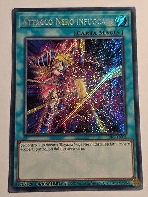 Dark Burning Attack●YUGIOH●LDK2●SECRET RARE●2016●ITALIAN●LIM EDITION●NM●34133 - Image 1 of 2
