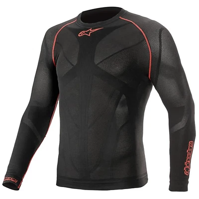 Alpinestars Ride Tech V2 Top Long Sleeve Motorcycle Motorbike Summer Base Layer- - Image 1 of 2