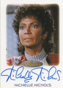 Frauen von Star Trek Kunst & Bilder: Nichelle Nichols als Comm Uhura Autogrammkarte - Bild 1 von 1