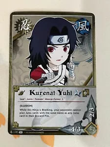 Naruto CCG, Kurenai Yuhi, 1197, 1st Edition, LP, Foil - Picture 1 of 2