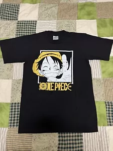 Straw Hat Crew Shirt Adult Medium Black One Piece Luffy D. Monkey Anime Pirates - Picture 1 of 5