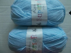 Cygnet Kiddies Supersoft DK Baby Garn, Cloud, Menge 2 (327 Yards pro Stück) - Bild 1 von 2