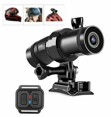 Techalogic Helmet Camera DC1 Advanced DUAL Lens Front and Rear Record - Image 1 of 4