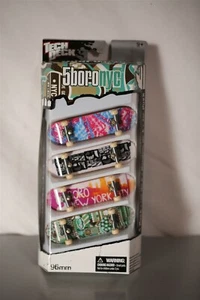 Tech Deck Rare 4 pk 5BORONYC Finger Skateboard 96 mm 96mm - Picture 1 of 6