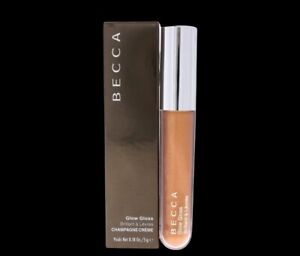 BECCA Glow Gloss Collectors Edition Lip Gloss In Champagne Creme NIB FRESH!