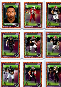 2024 Score A Treat Atlanta Falcons Team Set 12 Base Cards Orange Pumpkin Border - Picture 1 of 4