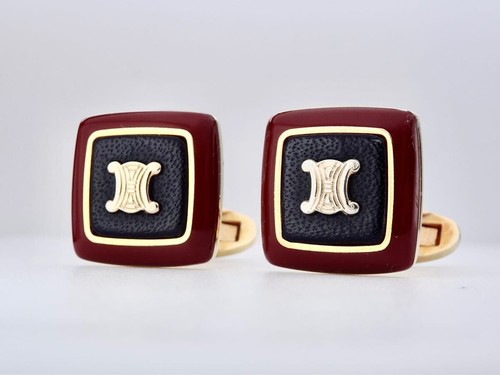 Gemelli Celine Donna Gioielli Macadam 7 2 129 Edizione Limitata VHTF Rari Popolari