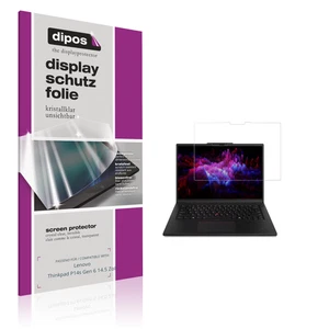 2x Screen Protector for Lenovo Thinkpad P14s Gen 6 14.5 Zoll Protection Crystal - Picture 1 of 7