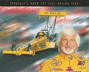 EDDIE HILL - TOP FUEL - NHRA Handouts - Bild 1 von 1