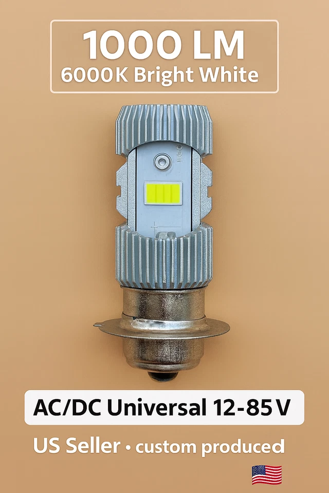 🌟Bombilla Super LED AC/DC Serie Pro para Honda XR250R 1988–2004 ⬆️Visibilidad Foto 1 de 4