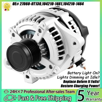 New Alternator Generator For 2011-2013 Toyota Corolla Matrix 110Amp 11577N - Изображение 1 из 4