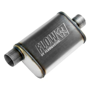 Flowmaster 71229 Flow FX Moderate Sound Muffler w/ 3" Offset In/3" Center Out - Picture 1 of 9