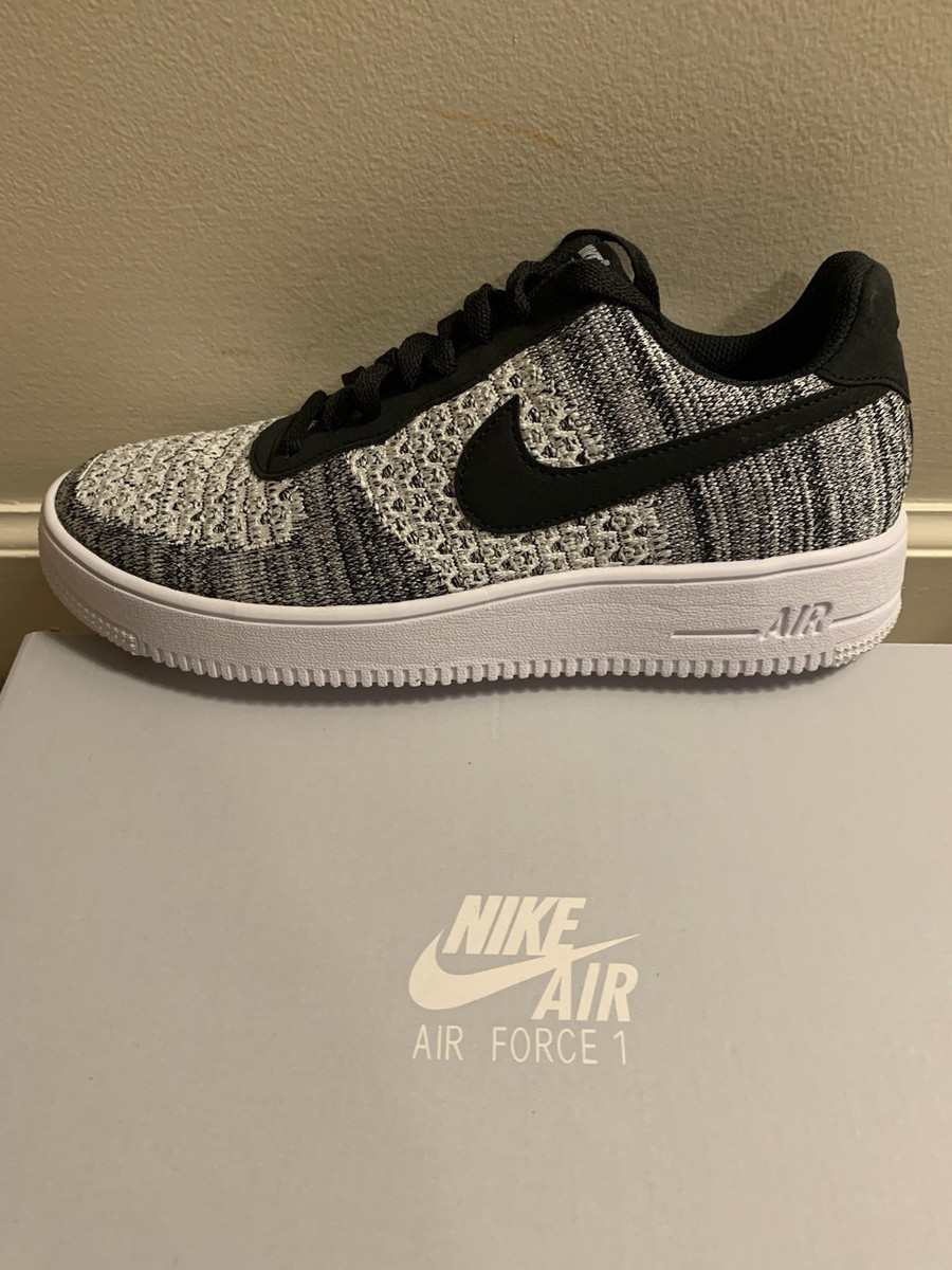 Nike Air Force 1 Flyknit 2.0 Low Oreo for Sale