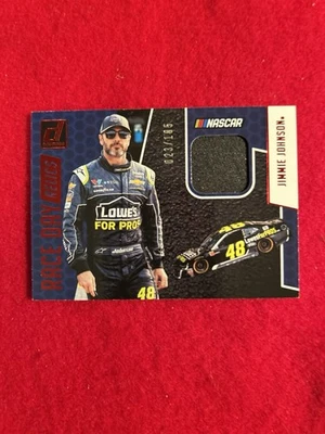 2019 Donruss Jimmie Johnson 23/185 RD-JJ Race Day Relics Patch NASCAR - Image 1 of 2