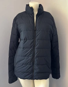 Calvin Klein Sorona Aura Insulated Blue Winter Puffer Jacket Women's Sz S - Picture 1 of 12