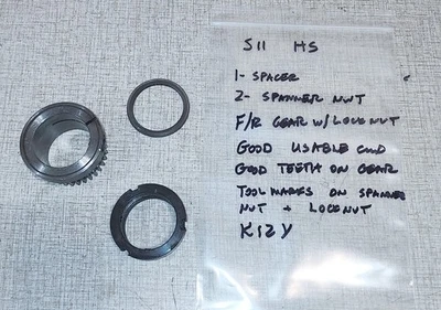 Cabezal de torno Emco Maximat Super 11 F/R engranaje de husillo con abrazadera, etc. H12Y Foto 1 de 3