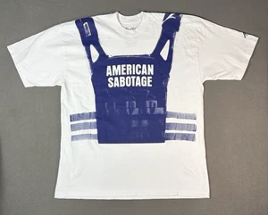 Camiseta Asap Rocky X AWGE American Sabotage Rolling Loud Talla XL Rara Azul - Imagen 1 de 8